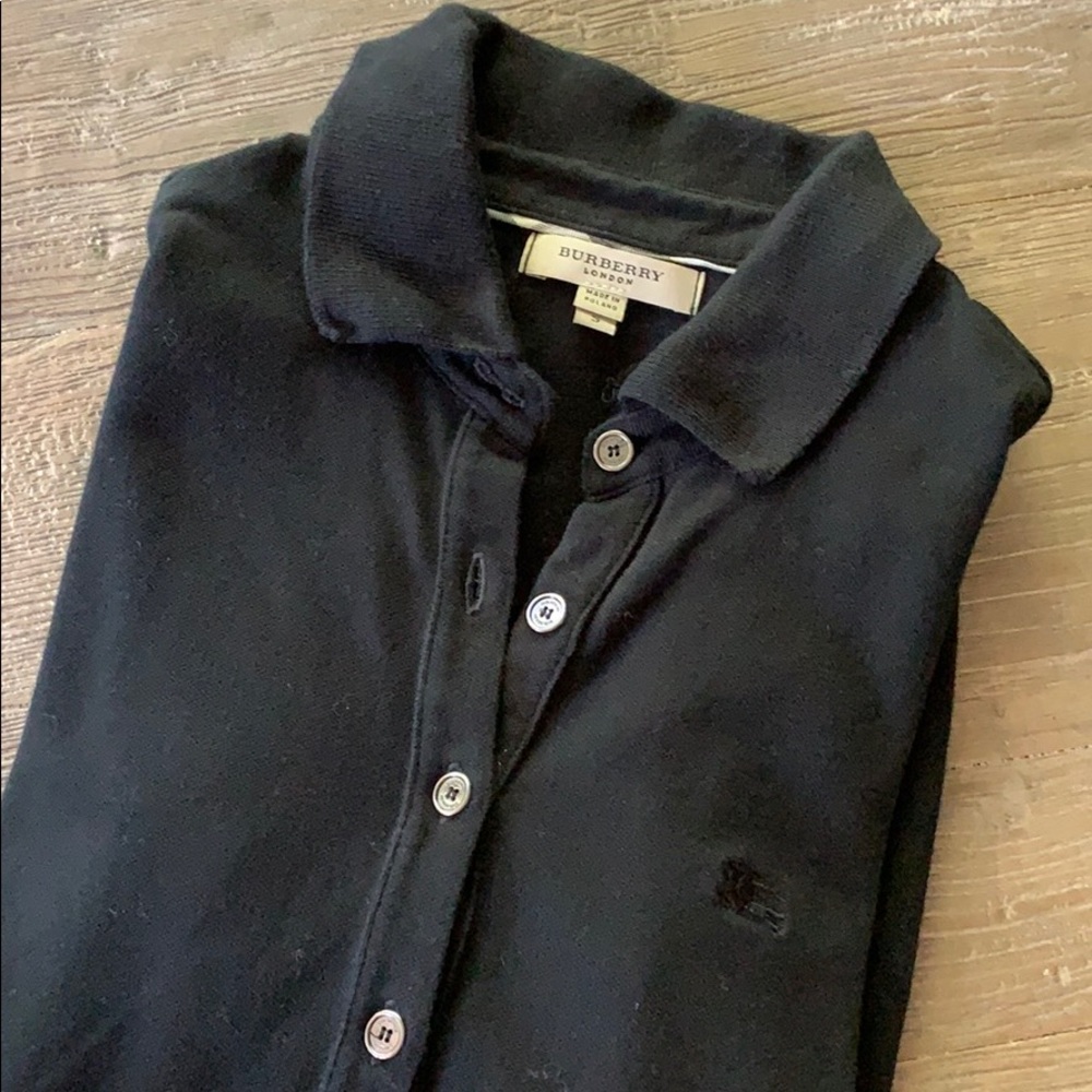 NWOT Burberry London fitted polo shirt